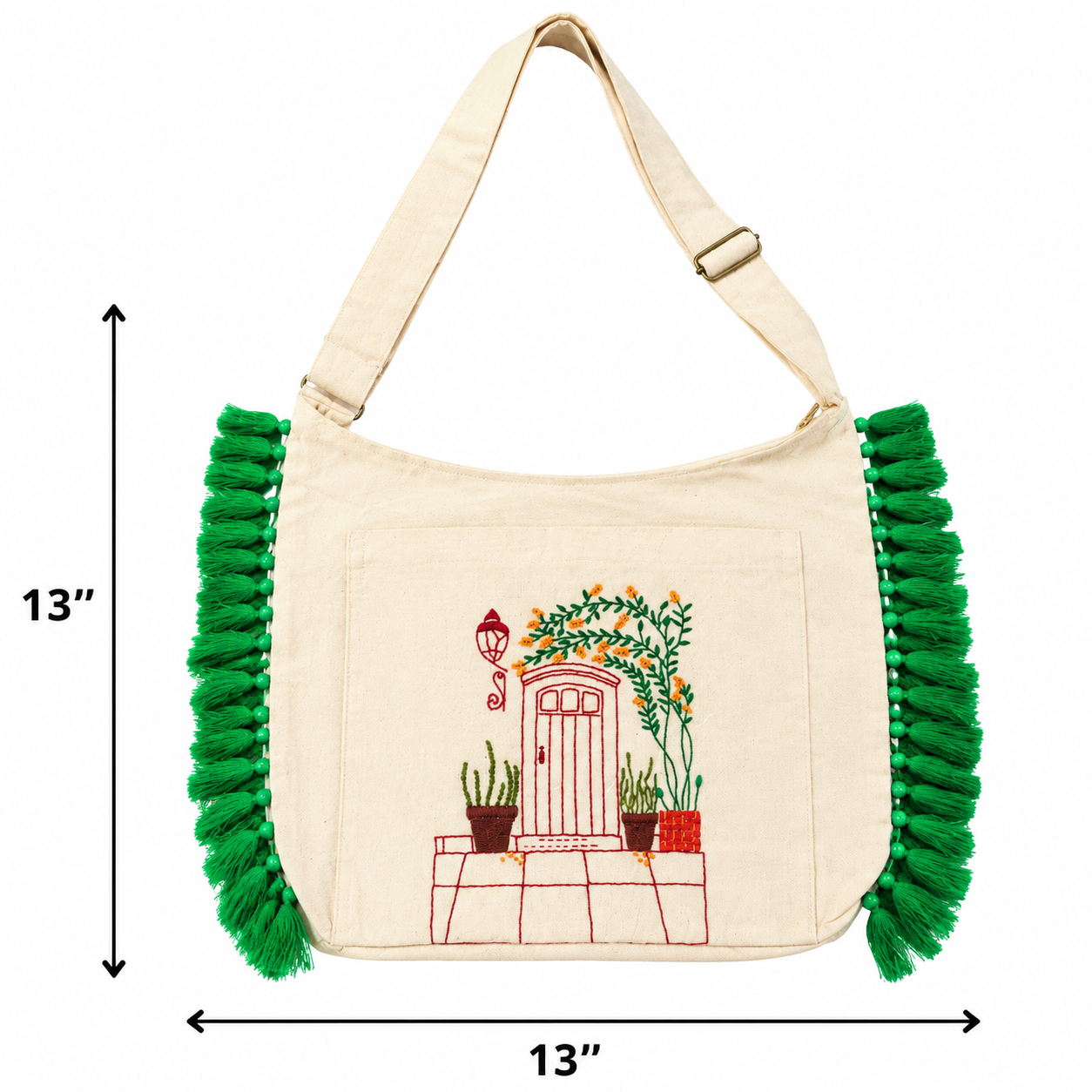 Cotton Jhola Bag For School Moms